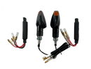 2 LED Blinker Black Resistências [E -Test Mark] - Kawasaki Ninja 250 300 400 650 1000-1