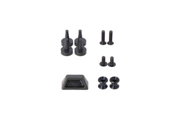 [SW-MOTECH] - Kit adaptador para montagem DUSC em bagageiro ADVENTURE-RACK, preto – foto 1