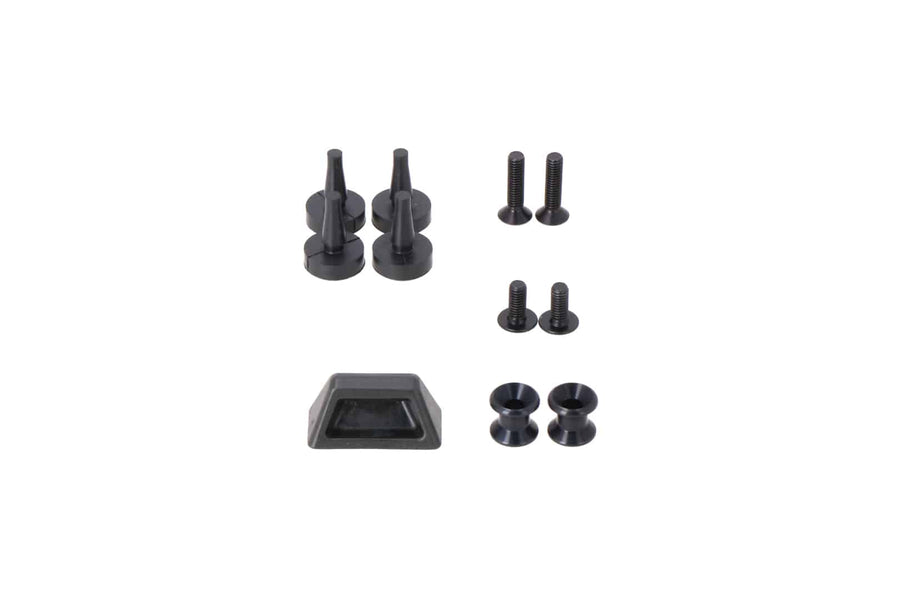 [SW-MOTECH] - Adapterkit für DUSC Aufnahme auf ADVENTURE-RACK Gepäckträger, schwarz – Bild 1