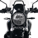 BMW R nineT 1200 Urban G/S (niedriger Auspuff) [2017-2023] - Scheinwerferabdeckung Schutzgitter Grau