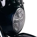 BMW R nineT 1200 Urban G/S (hoher Auspuff) [2017-2023] - Scheinwerferabdeckung Schutzgitter Grau
