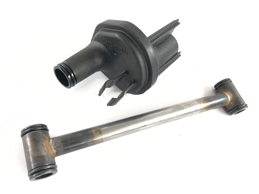 Kawasaki ZRX 1100 ZRT10C [2000] - Ventilação do motor da linha de petróleo