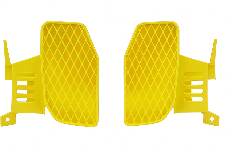 Yamaha XT 350 [3YT / 55V] - Duto de entrada de ar direito e esquerdo - AMARELO