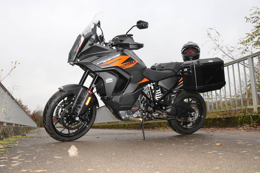 KTM 1290 Super Adv. S [2021-2024] - Grelha de proteção da lâmpada preta