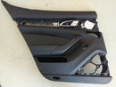 Porsche Panamera Turbo [2010] - Porta de papelão revestimento da porta da porta da frente e traseira direita e esquerda preta-5