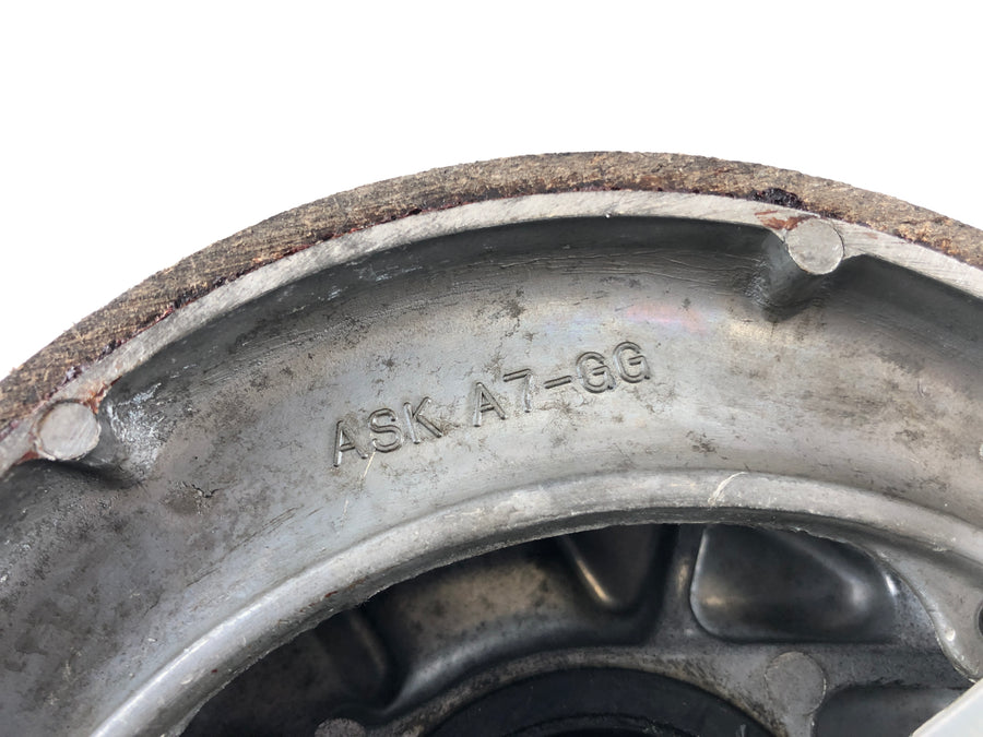 Honda XL 500 S PD01 [1982] - Placa de freio do tambor de freio Placa de freio dianteira