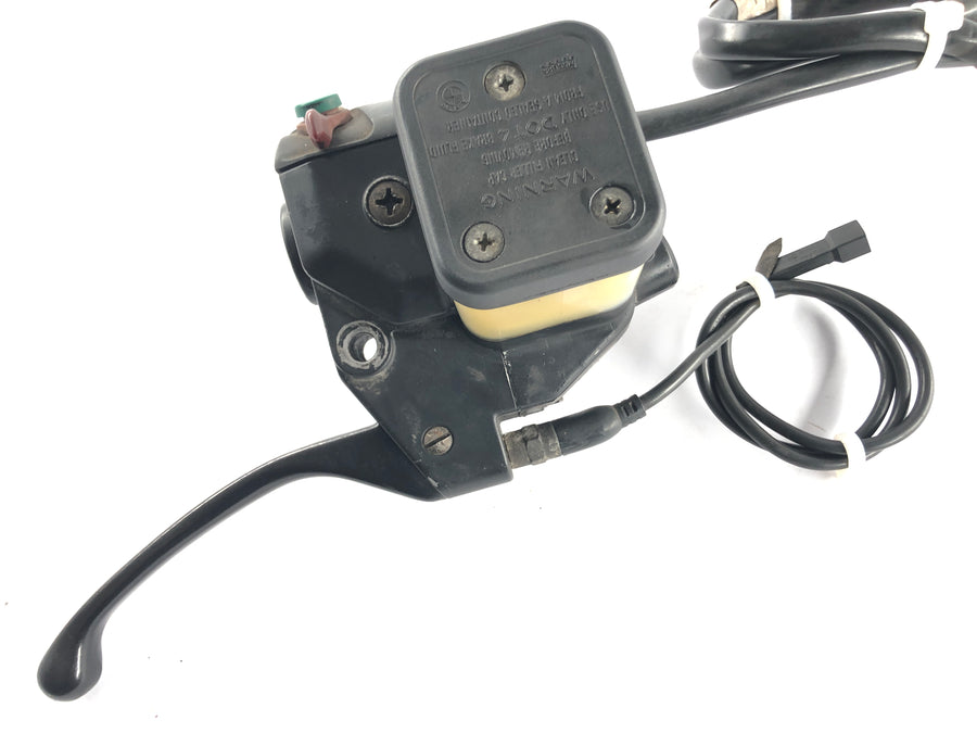 BMW R 100 GS 247E [1991] - Encaixes do guidão à direita com bomba de Handbrake