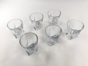 Copo de cristal 340ml conjunto de 6 [BOHEMIA] - 0