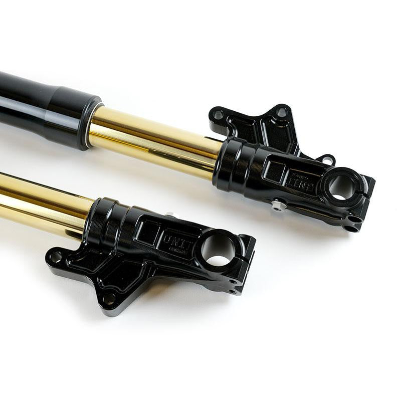 BMW R nineT 1200 Urban G/S (niedriger Auspuff) [2017-2023] - Öhlins USD-Gabelsatz + Einheit Garagenplatten und -füße (Standardhöhe)