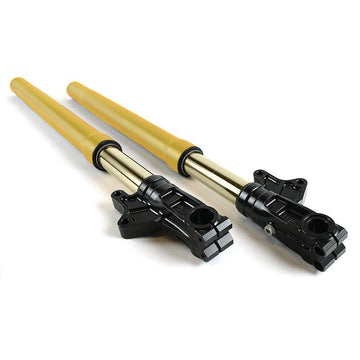 BMW R nineT 1200 Urban G/S (niedriger Auspuff) [2017-2023] - Öhlins USD-Gabelsatz + Einheit Garagenplatten und -füße (Standardhöhe)