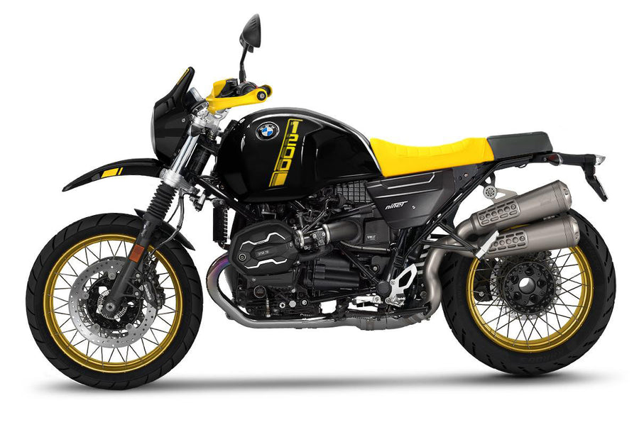 BMW R nineT 1200 Urban G/S (niedriger Auspuff) [2017-2023] - Kit NineT PARIS DAKAR 40th