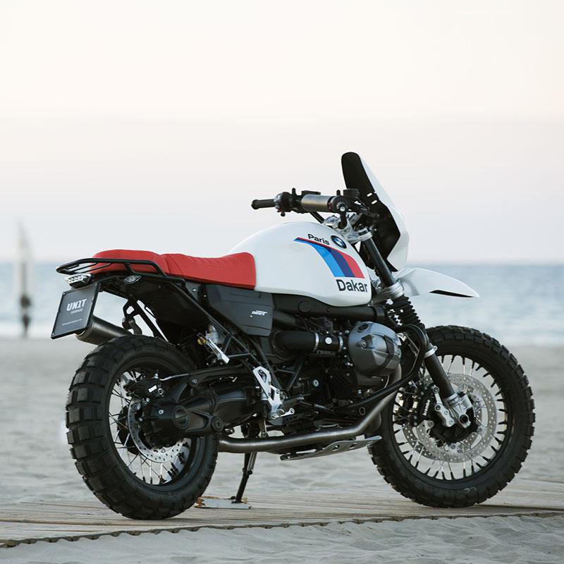 BMW R nineT 1200 Urban G/S (niedriger Auspuff) [2017-2023] - PARIS DAKAR Kit mit Zubehör