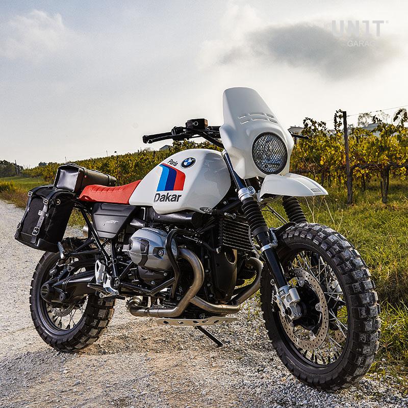 BMW R nineT 1200 Urban G/S (hoher Auspuff) [2017-2023] - PARIS DAKAR Kit mit Zubehör
