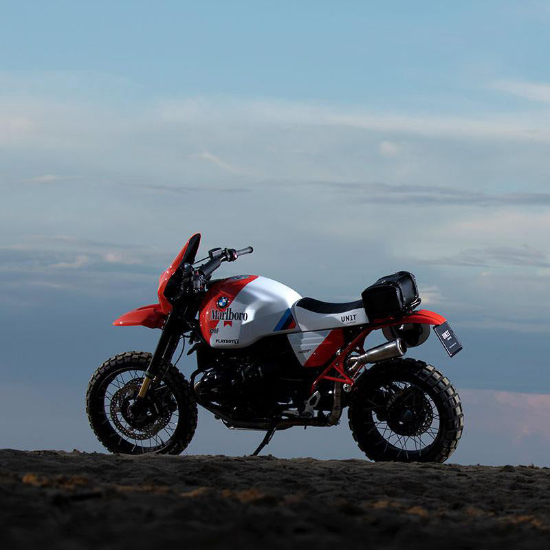 BMW R nineT 1200 Urban G/S (niedriger Auspuff) [2017-2023] - PARIS DAKAR GR86 Kit mit Zubehör