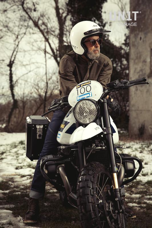 BMW R nineT 1200 Urban G/S (niedriger Auspuff) [2017-2023] - Kit NineT PARIS DAKAR HA83