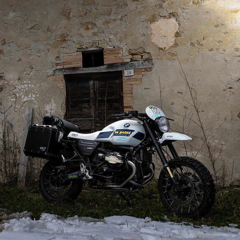 BMW R nineT 1200 Urban G/S (niedriger Auspuff) [2017-2023] - PARIS DAKAR HA83 Kit mit Zubehör