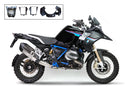 Jante BMW R 1200 GS LC [2013-2019] - Kit RODA Avus preto/preto mate (2013-2016)