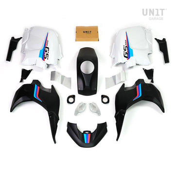 BMW R 1250 GS LC Rad [2019-2023] - RAD-Kit Hellweiß/Mattschwarz