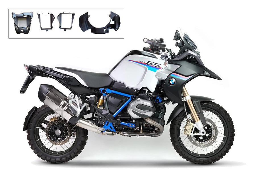 BMW R 1200 GS LC [2013-2018] - Kit RAD R1200GS (2013-2016) (LIGHT WHITE - MATT BLACK)