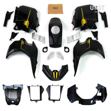 BMW R 1200 GS LC Rad [2013-2019] - RAD-Kit 40 Jahre Gelb/Mattschwarz (2013–2016)