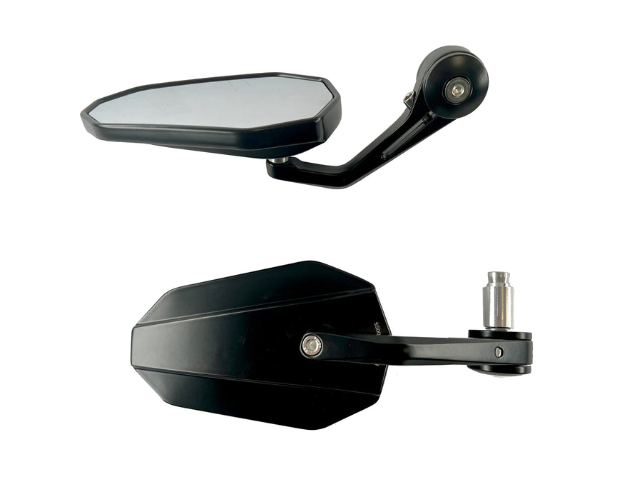 Espelhos finais do guiador 2 peças [E-mark] - Suzuki Bandit GSF 400 600 650 1200