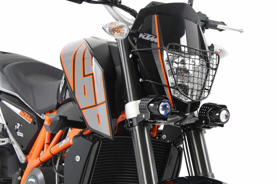 KTM 690 Duke [2012-2019] - Protetor de lâmpada preto