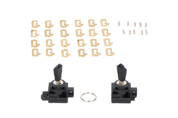 [SW-MOTECH] - Conjunto de fechadura codificável 2/2 para malas laterais V-LOC – imagem 1