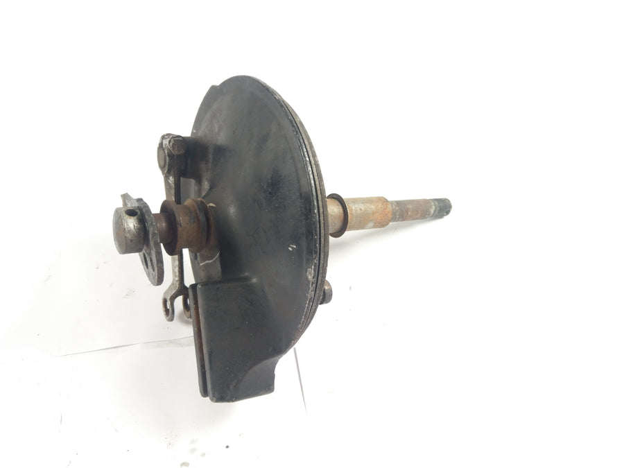 Yamaha DT 400 1R6 - Tambor de freio com eixo traseiro na parte traseira