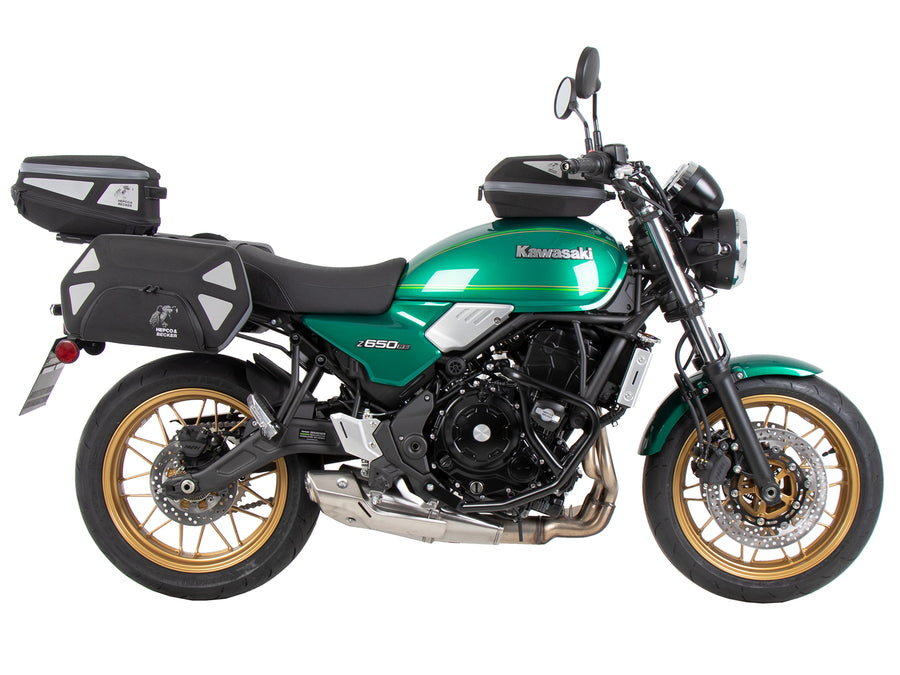 Suporte traseiro Hepco & Becker Smartrack para Kawasaki Z 650 RS (2022-2026) - incluído no conjunto completo
