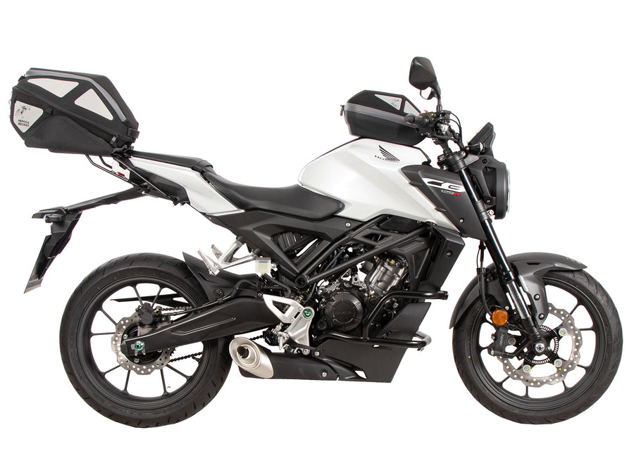 Rack traseiro Hepco & Becker Smartrack para Honda CB 125 R (2025-2026) - incluído no conjunto completo