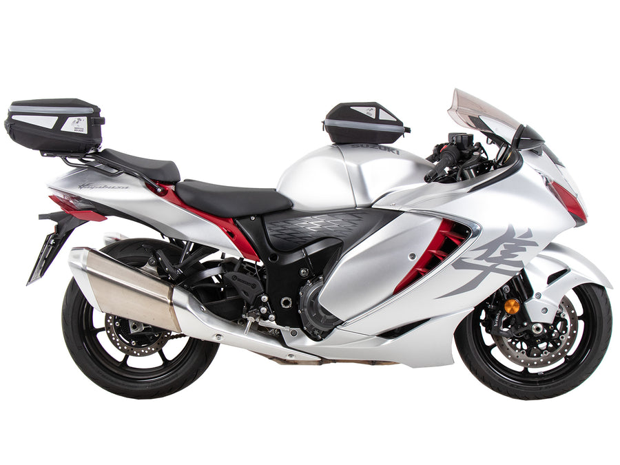 Suporte traseiro Hepco & Becker Smartrack para Suzuki GSX 1300 R Hayabusa (2021-2026) - incluído no conjunto completo