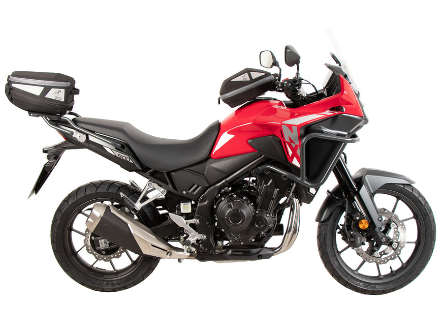 Suporte traseiro Hepco & Becker Smartrack para Honda NX 500 (2024-2026) - incluído no conjunto completo