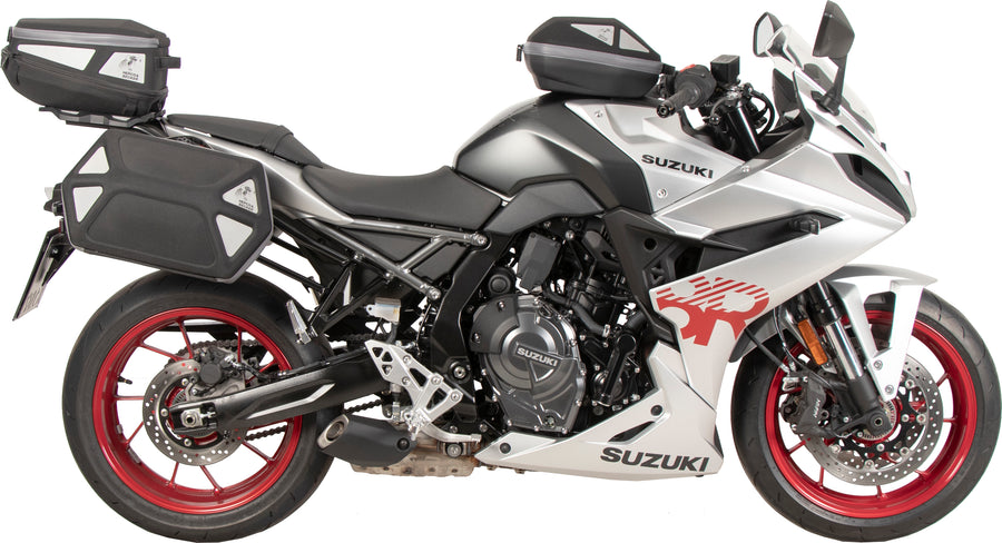 Suporte traseiro Hepco & Becker Smartrack para Suzuki GSX 8R (2024-2026) - incluído no conjunto completo