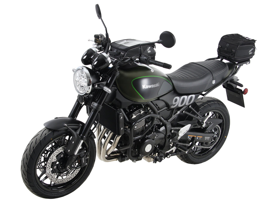Suporte traseiro Hepco & Becker Smartrack para Kawasaki Z 900 RS/Café/RS SE (2018-2025) - incluído no conjunto completo