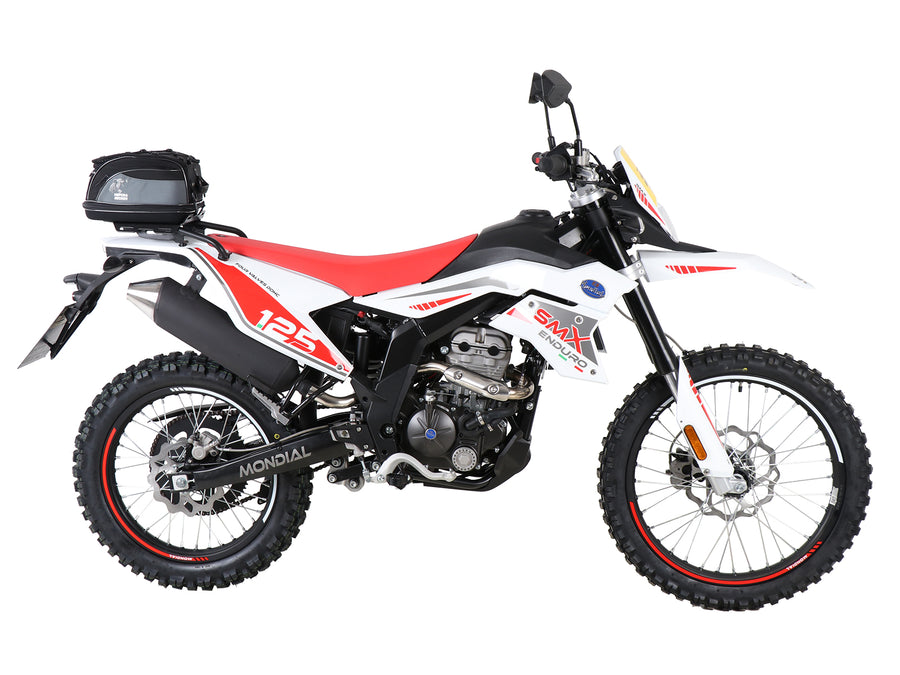 Rack traseiro Hepco & Becker Smartrack para Mondial SMX 125I Enduro/Supe (2019-2025) - incluído no conjunto completo