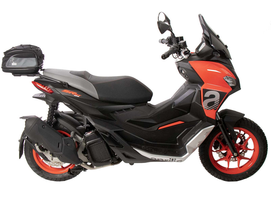 Suporte traseiro Hepco & Becker Smartrack para Aprilia SR GT 125/200/Sport (2022-2026) - incluído no conjunto completo