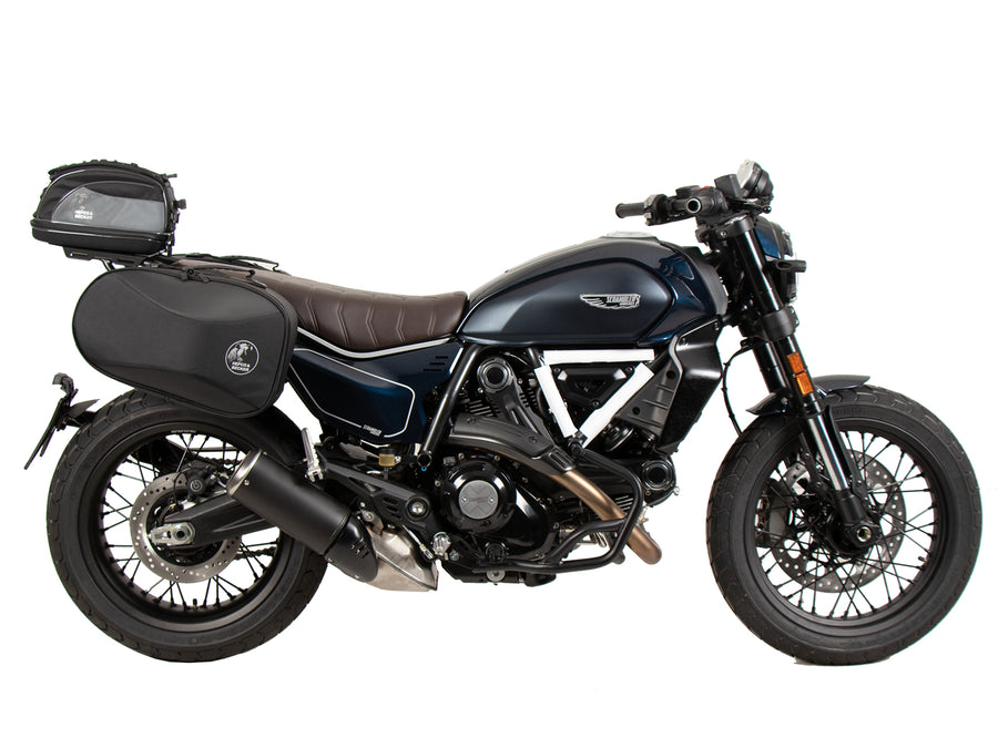 Rack traseiro Hepco & Becker Smartrack para Ducati Scrambler 800 Nights (2023-2026) - incluído no conjunto completo