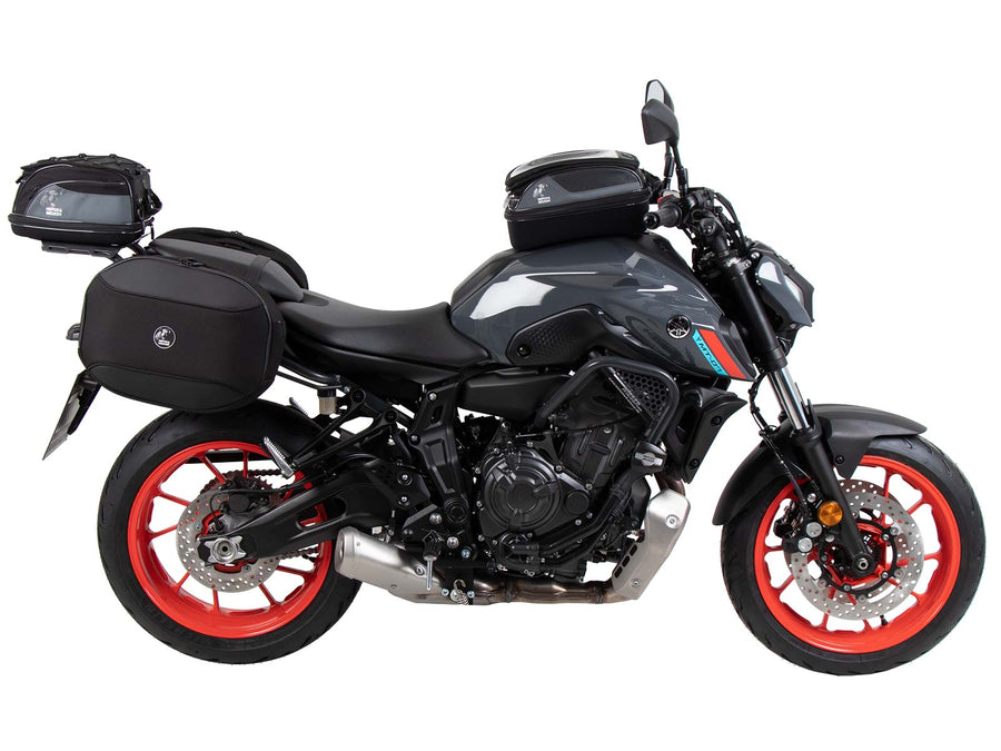 Rack traseiro Hepco & Becker Smartrack para Yamaha MT-07 (2021-2024) - incluído no conjunto completo