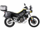 Aprilia Tuareg 660 [2022-2024] - Kofferträgerset Cutout schwarz inkl. Xplorer Cutout schwarz Kofferset