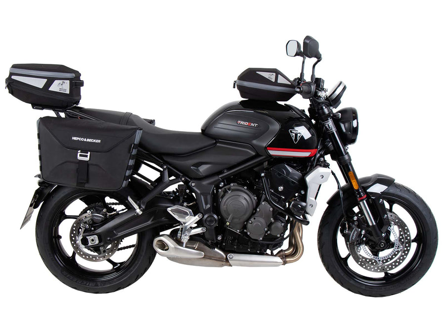 Rack traseiro Hepco & Becker Smartrack para Triumph Trident 660 (2025-2026) - incluído no conjunto completo