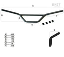 BMW R nineT 1200 Urban G/S (niedriger Auspuff) [2017-2023] - ergonomischer Lenker