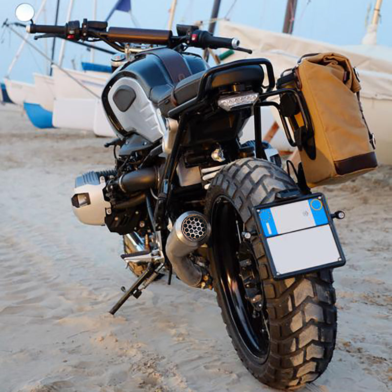 BMW R nineT 1200 Urban G/S (niedriger Auspuff) [2017-2023] - Niedriger Titanschalldämpfer