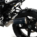 BMW R nineT 1200 Urban G/S (hoher Auspuff) [2017-2023] - niedriger Schalldämpfer + Unterstützung