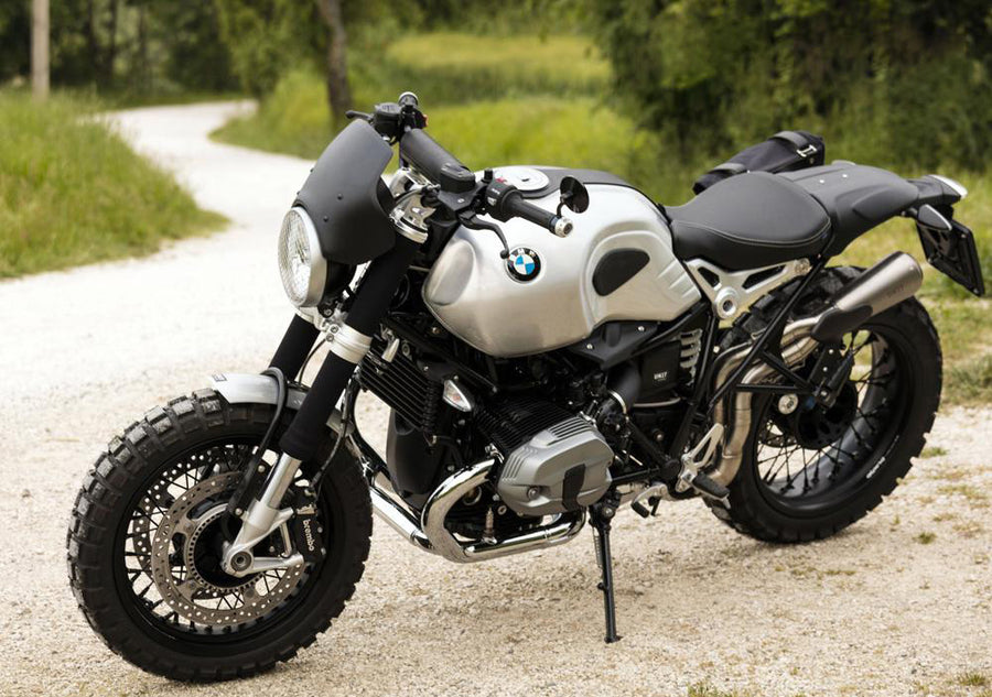 BMW R nineT 1200 Urban G/S (niedriger Auspuff) [2017-2023] - Hohe Auspuffanlage aus Edelstahl