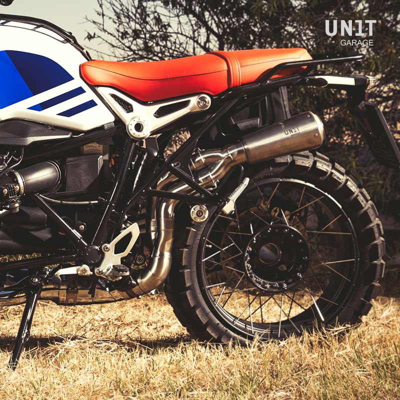 BMW R nineT 1200 Urban G/S (niedriger Auspuff) [2017-2023] - Hohe Auspuffanlage aus Edelstahl