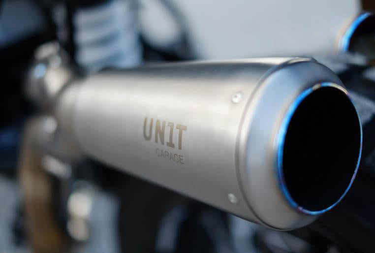 BMW R nineT 1200 Urban G/S (niedriger Auspuff) [2017-2023] - Hohe Auspuffanlage aus Titan