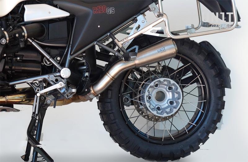 BMW R 120 G/S ADV [2004-2012] - GP-Style Titan-Schalldämpfer 2010–2012 mit sichtbarer Schweißnaht