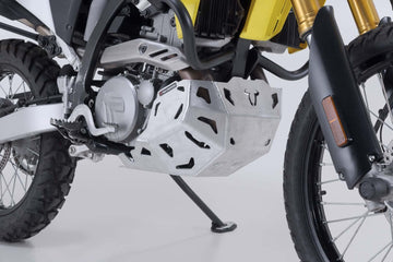 Suzuki DR-Z4SM 400 [2025-2026] - barra de proteção do motor prateada – foto 2
