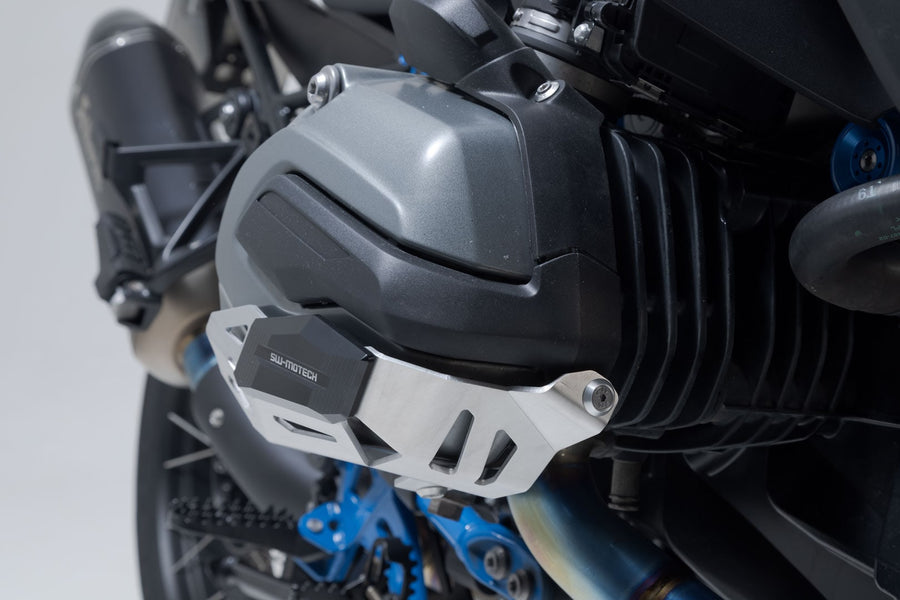 BMW R 1200 RS [2015-2018] - proteção de cilindro preto/prata – foto 4