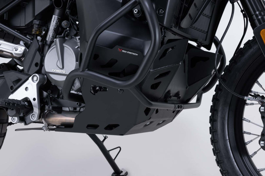 CFMOTO 800 MT-X [2025-2026] - barra de proteção do motor preta – foto 4